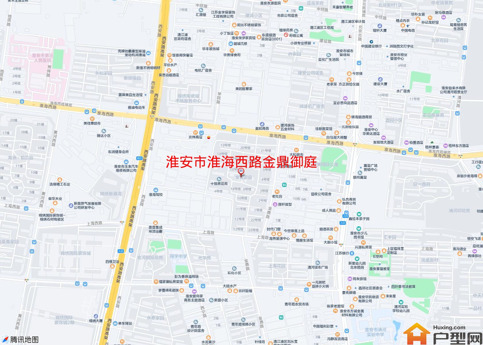 淮海西路金鼎御庭小区 - 户型网