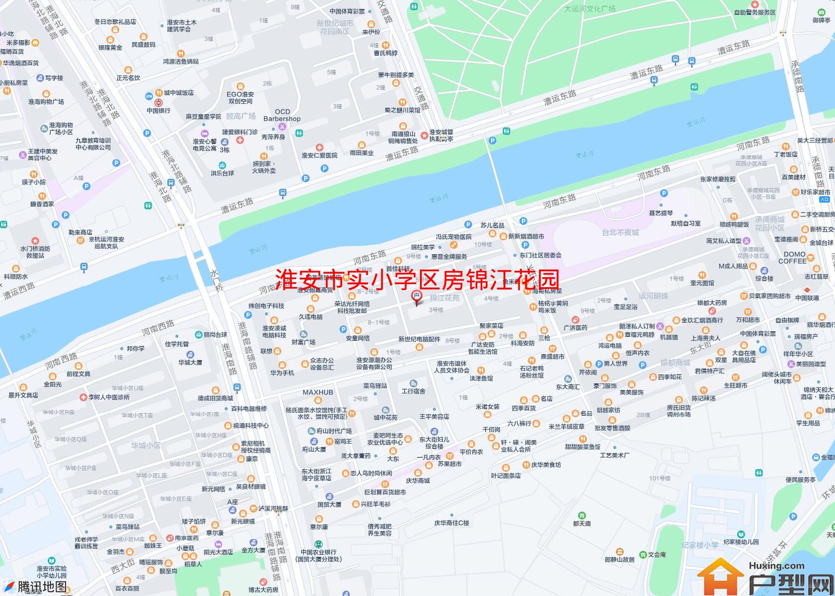 实小学区房锦江花园小区 - 户型网