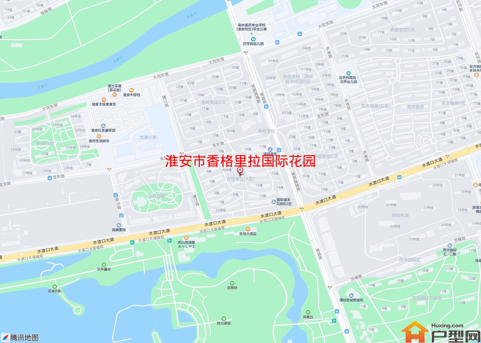 香格里拉国际花园小区 - 户型网