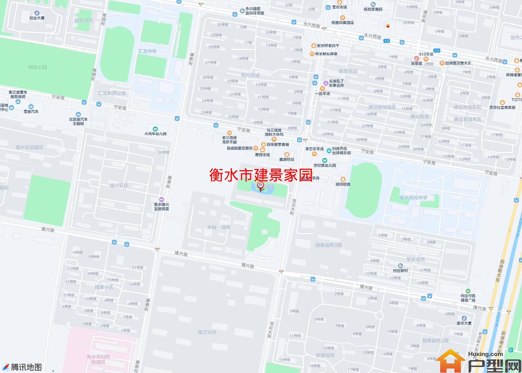 建景家园小区 - 户型网