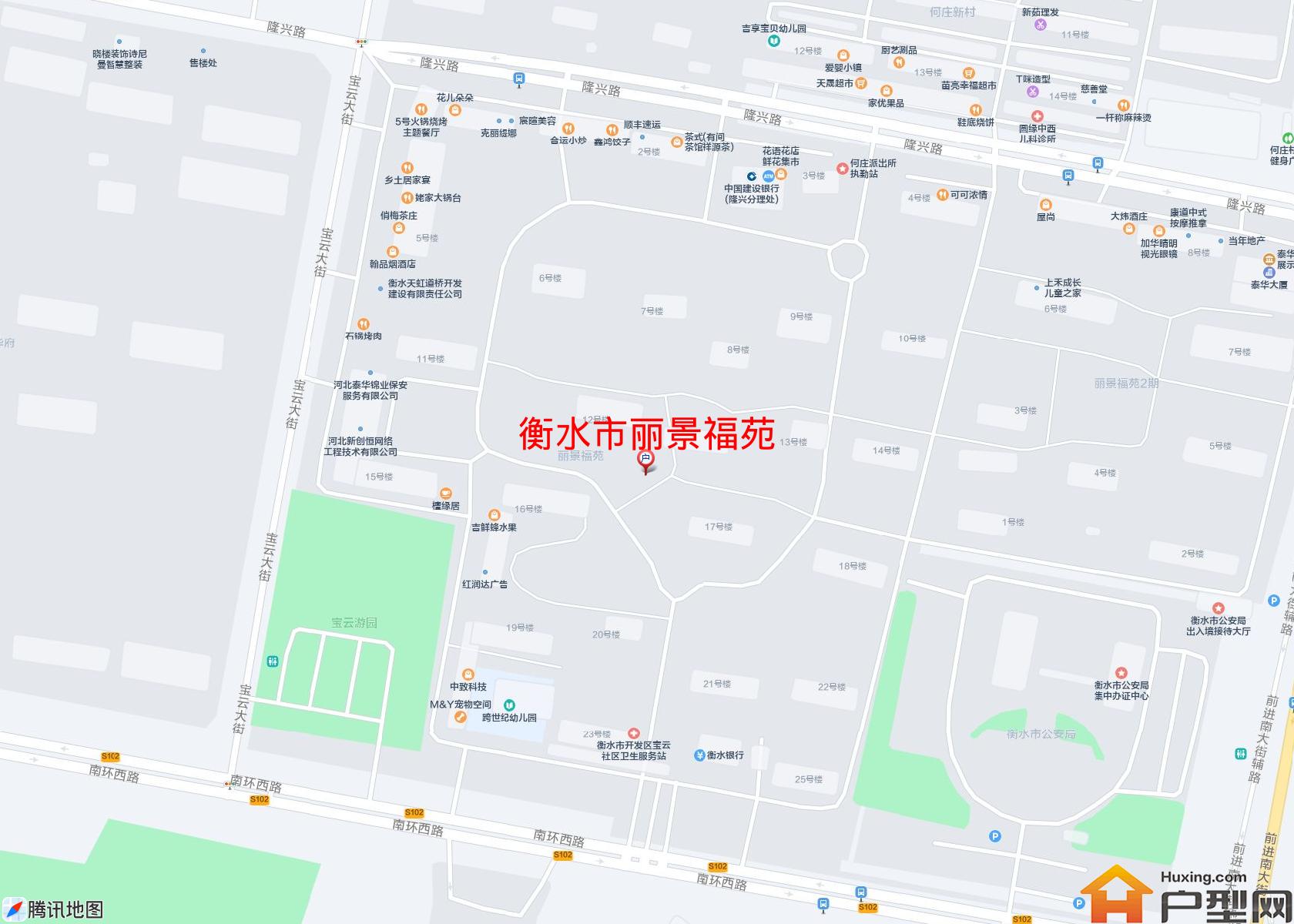 丽景福苑小区 - 户型网
