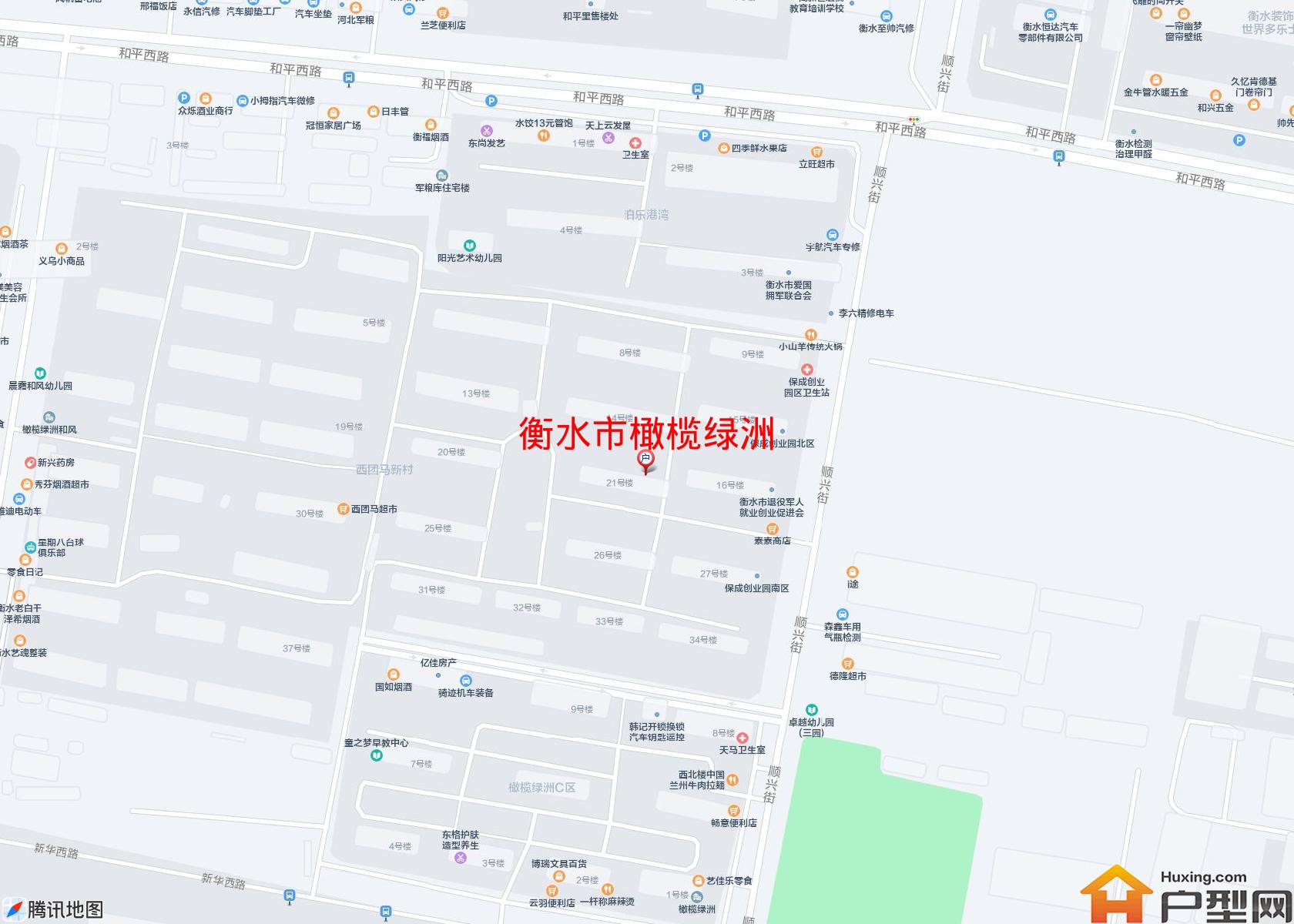 橄榄绿洲小区 - 户型网