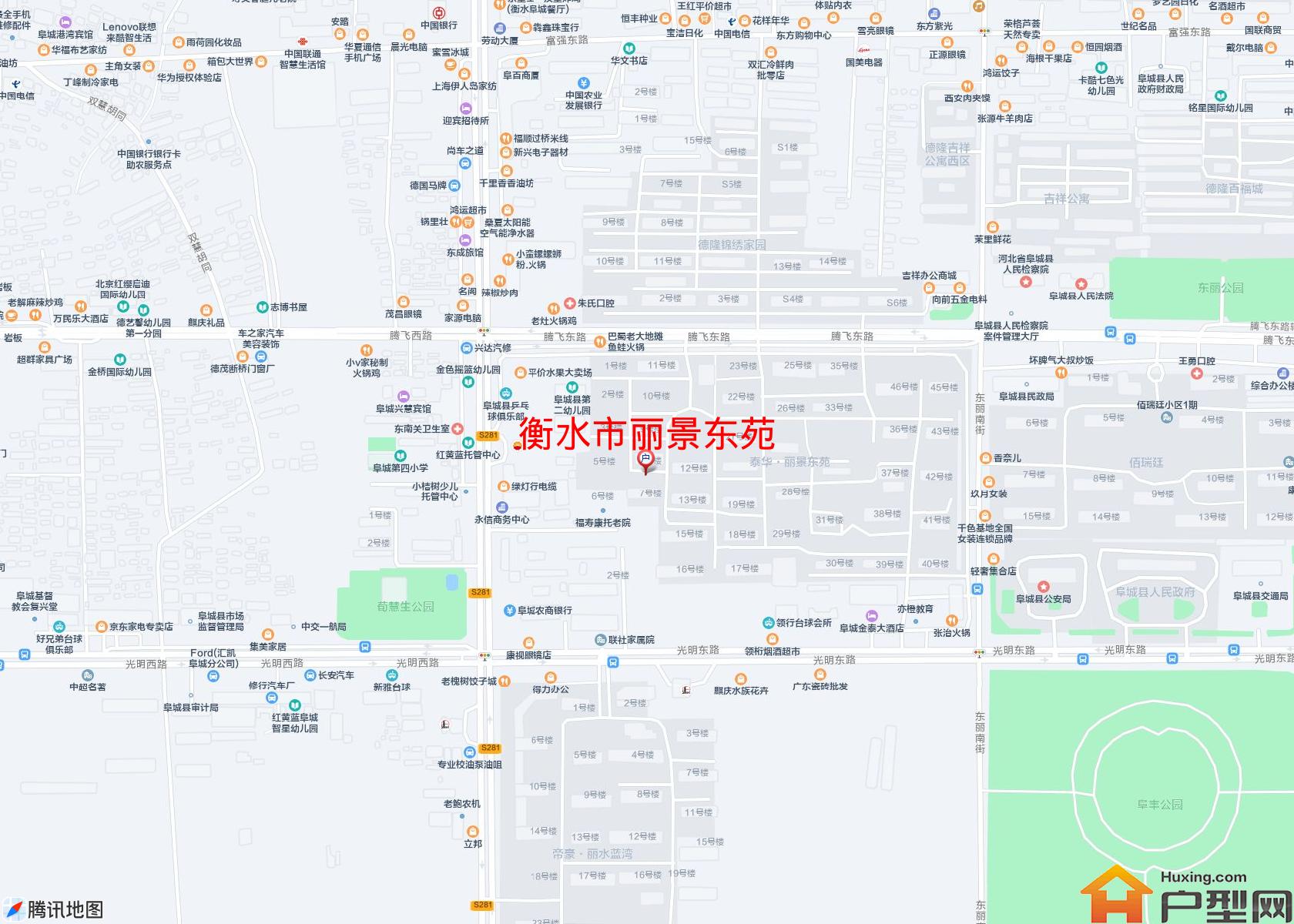 丽景东苑小区 - 户型网