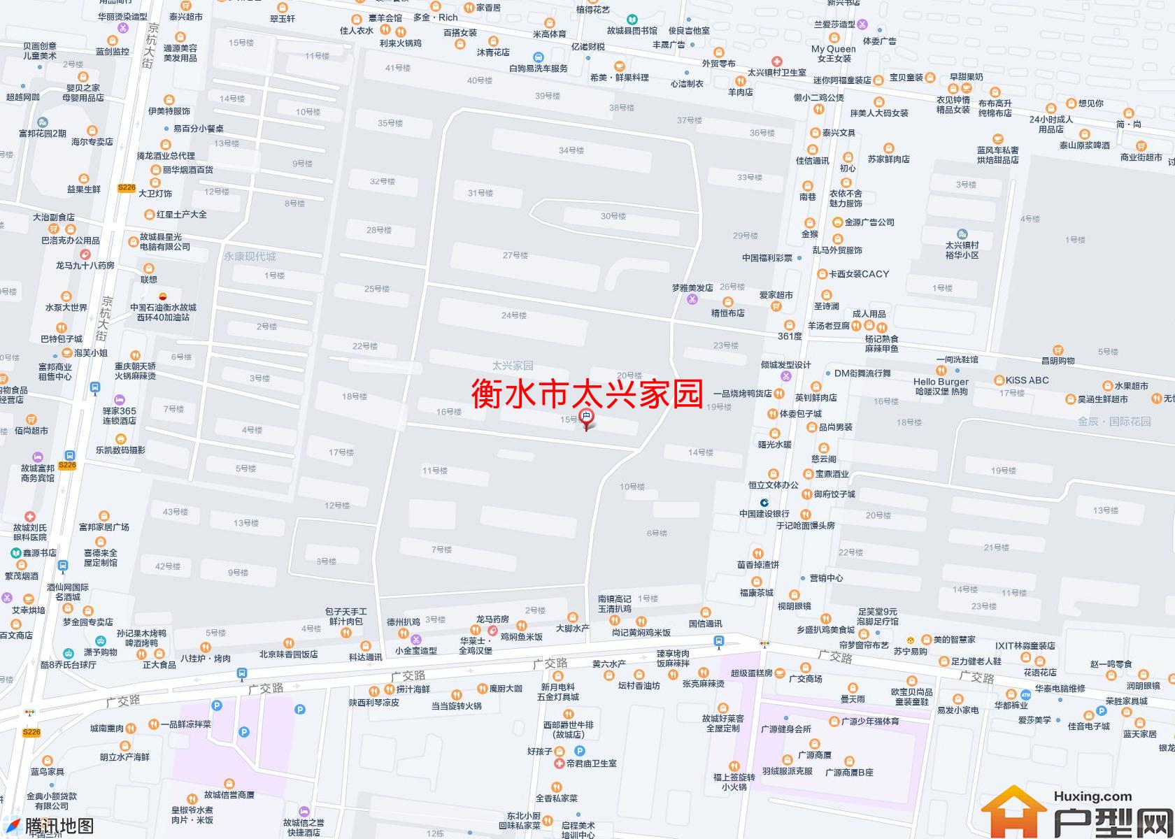 太兴家园小区 - 户型网