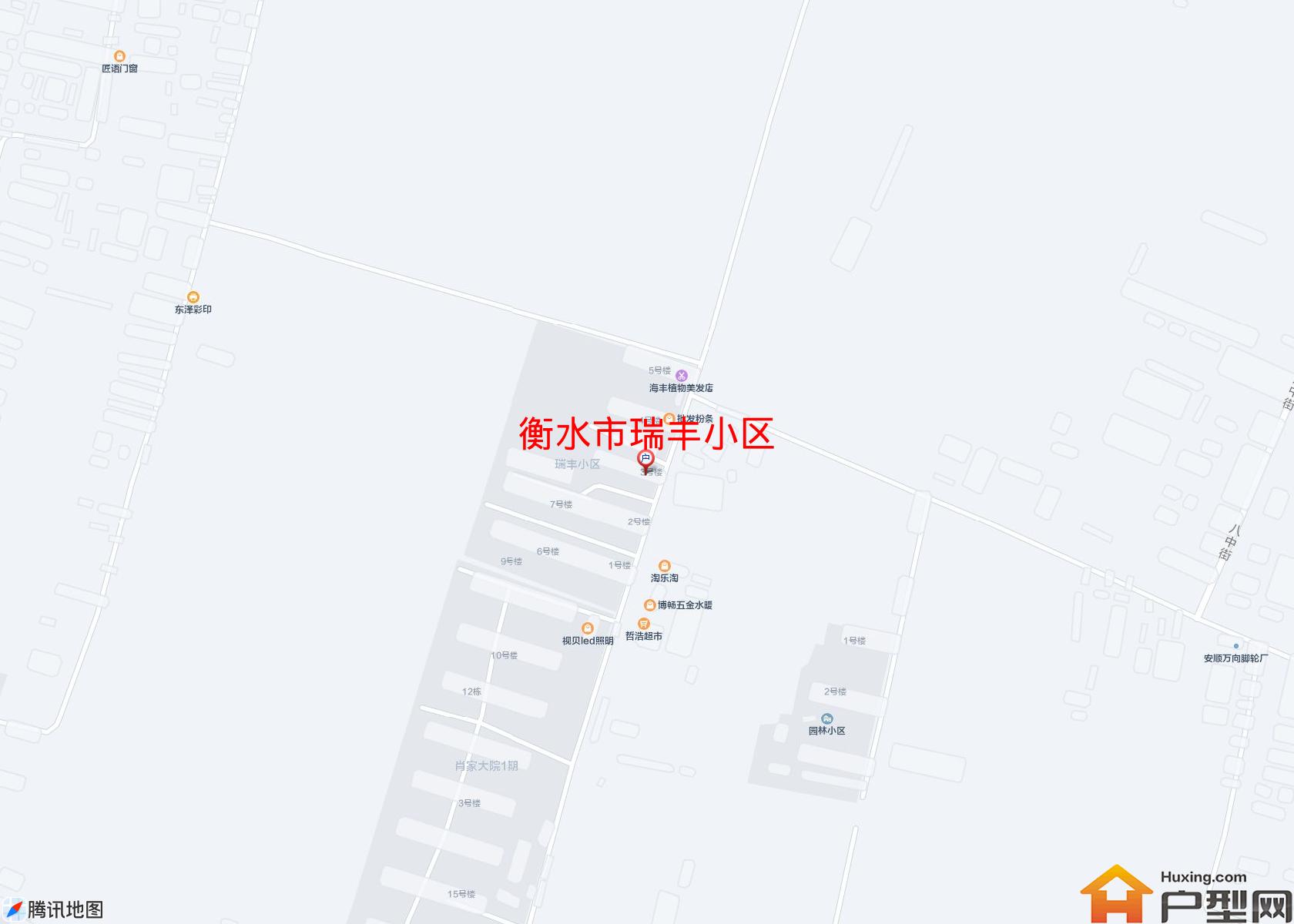 瑞丰小区小区 - 户型网