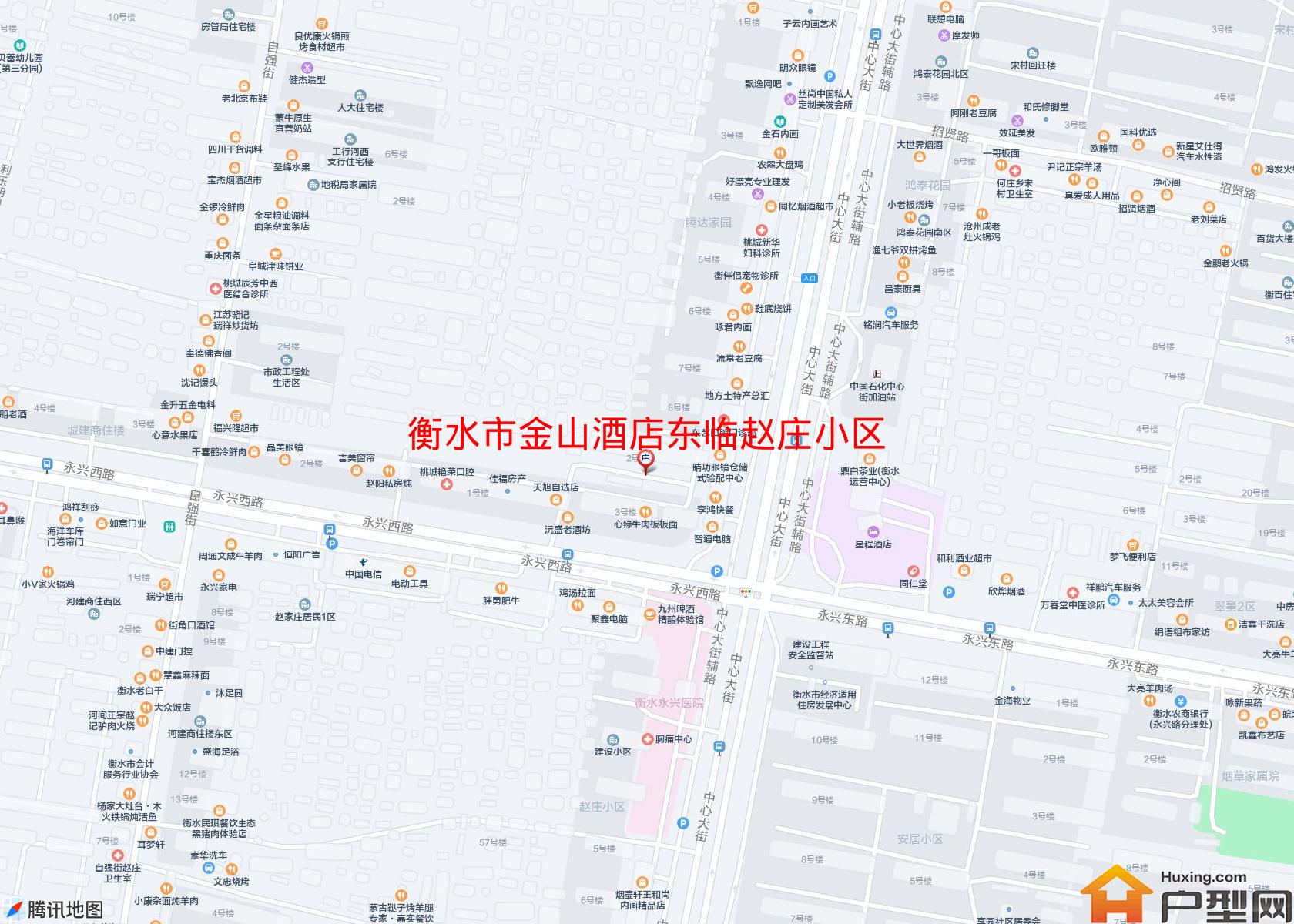 金山酒店东临赵庄小区小区 - 户型网