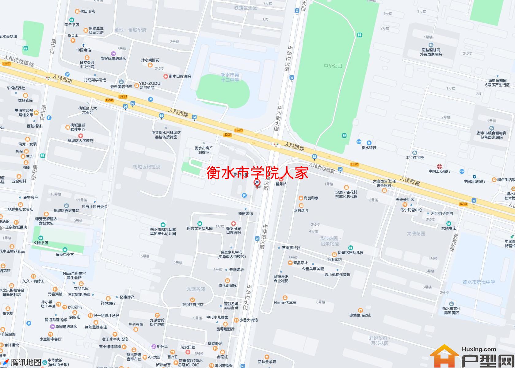 学院人家小区 - 户型网