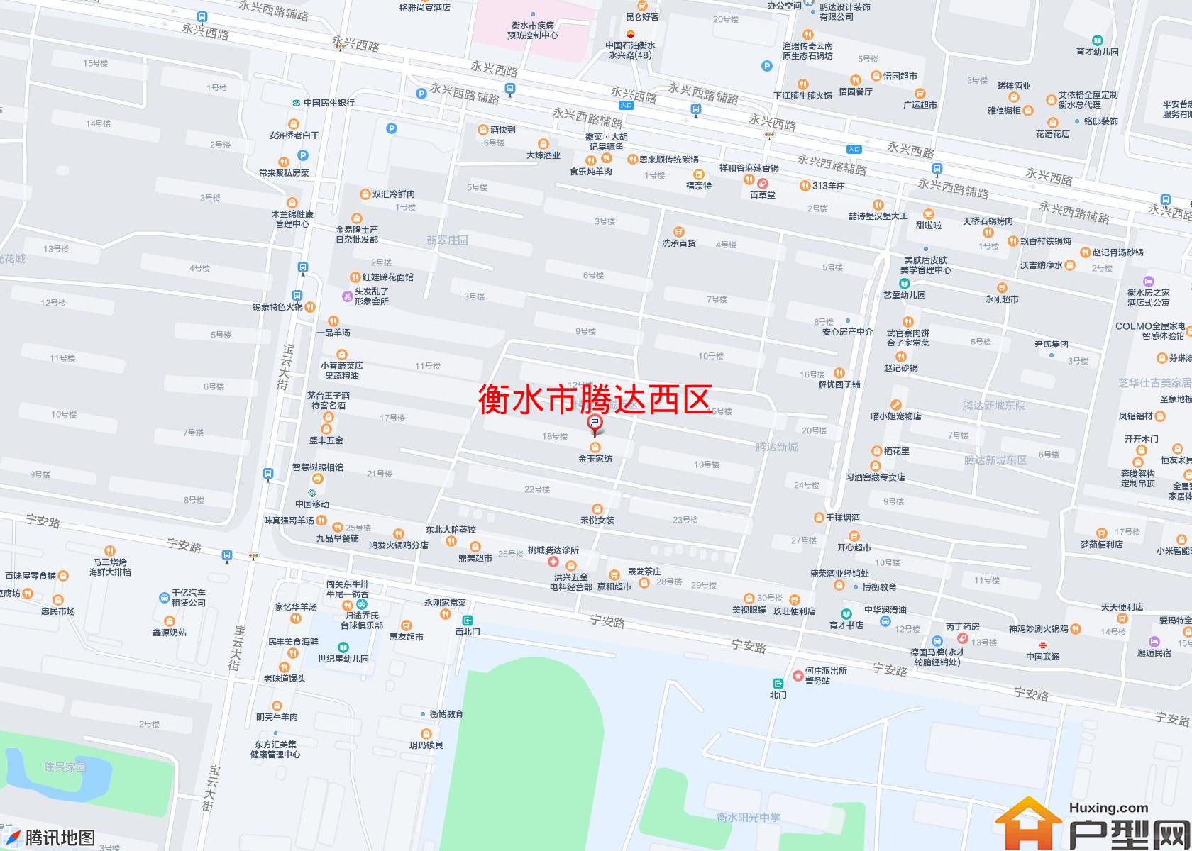 腾达西区小区 - 户型网