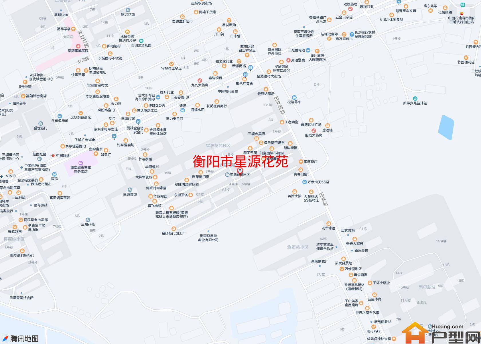 星源花苑小区 - 户型网