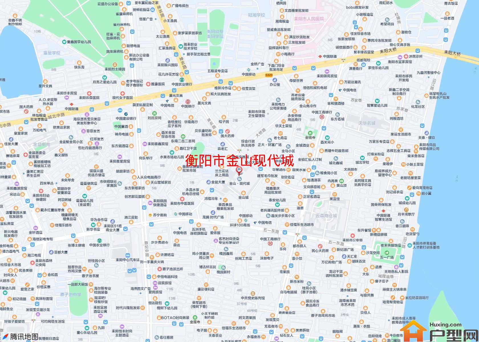 金山现代城小区 - 户型网
