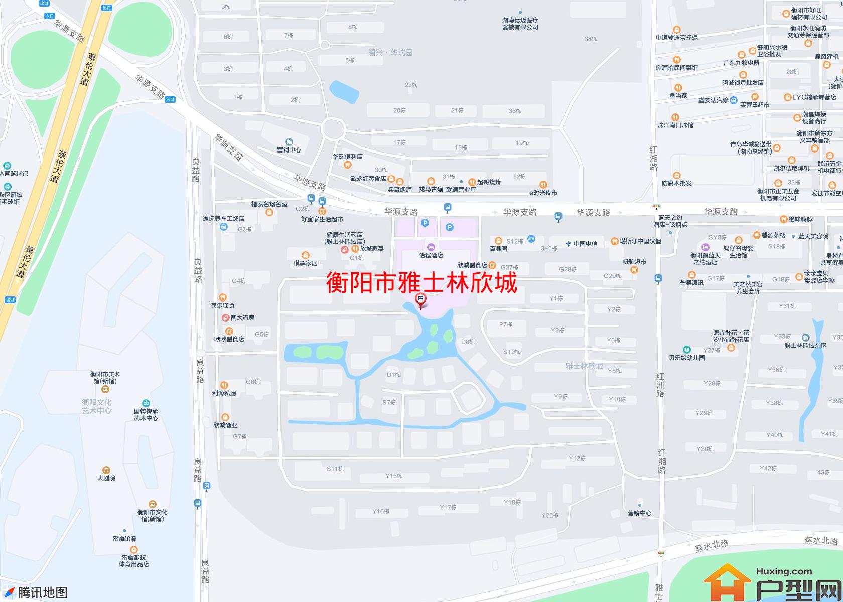 雅士林欣城小区 - 户型网