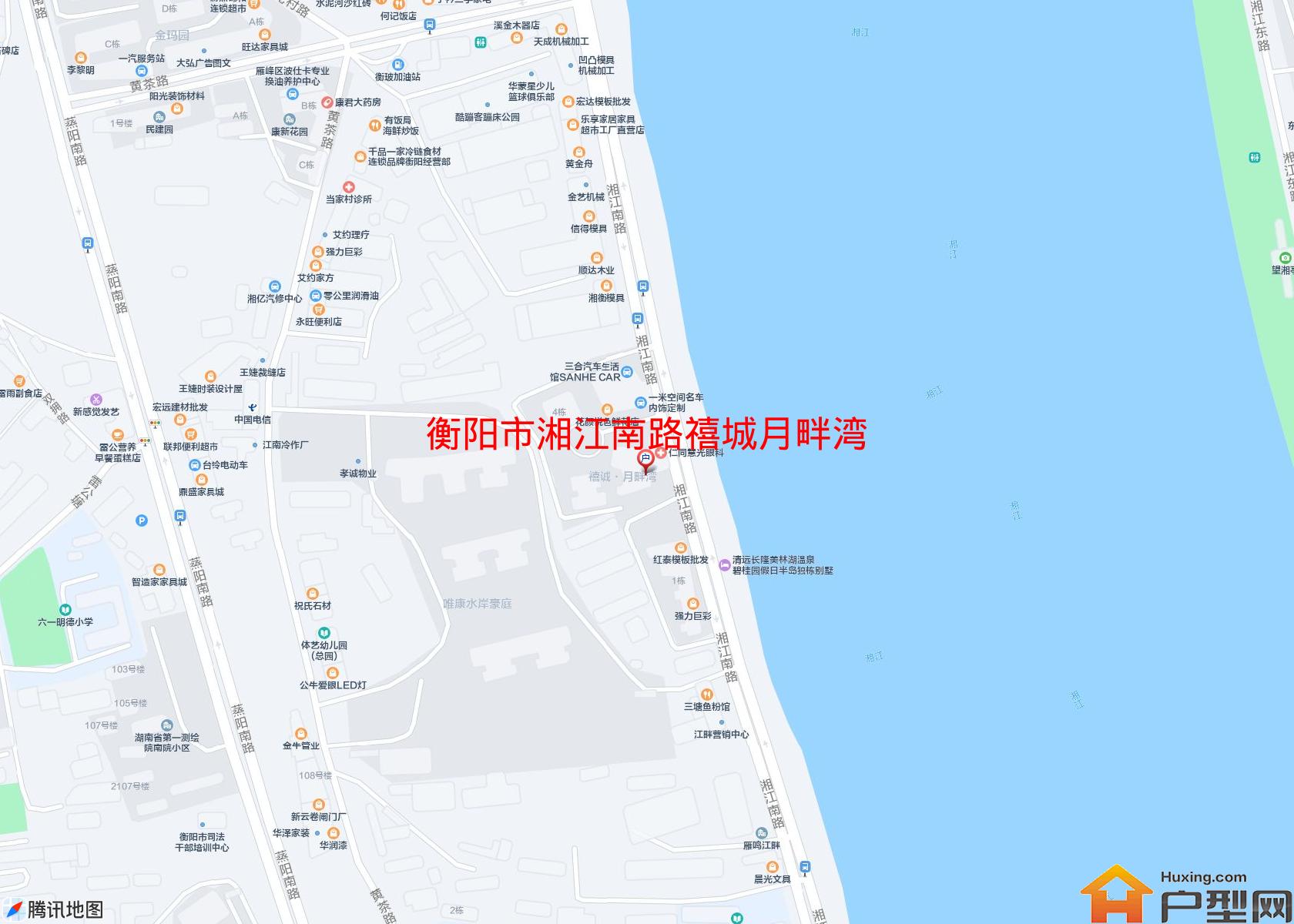 湘江南路禧城月畔湾小区 - 户型网