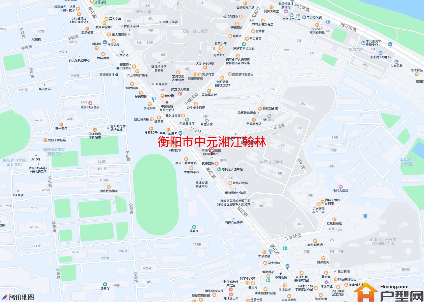 中元湘江翰林小区 - 户型网