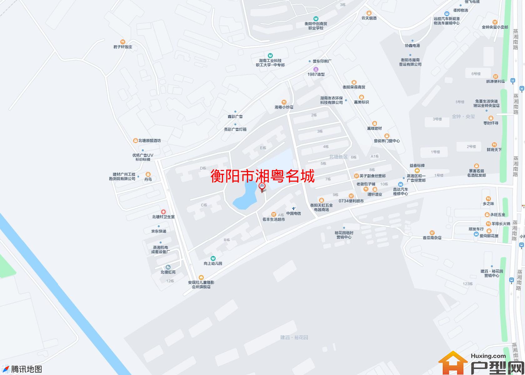 湘粤名城小区 - 户型网
