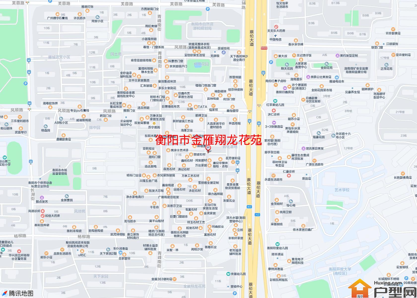 金雁翔龙花苑小区 - 户型网