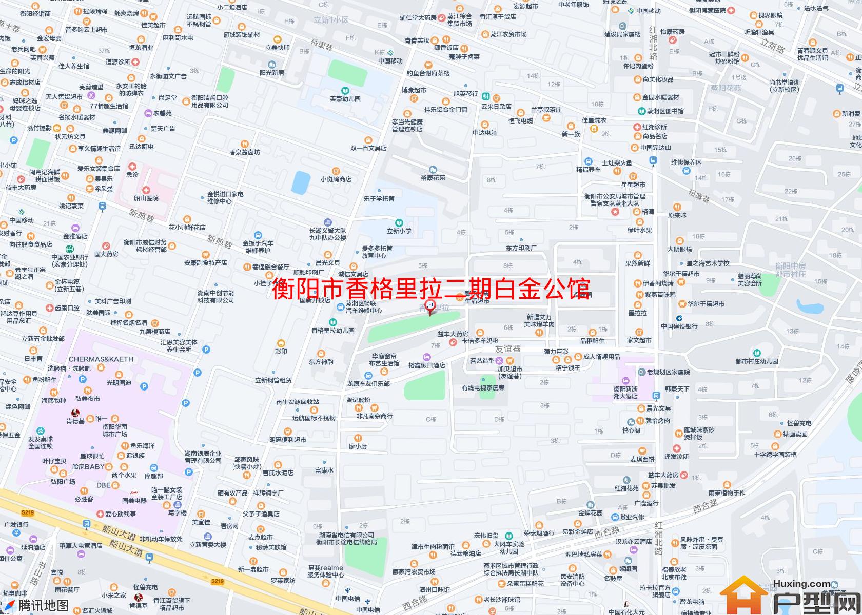 香格里拉二期白金公馆小区 - 户型网