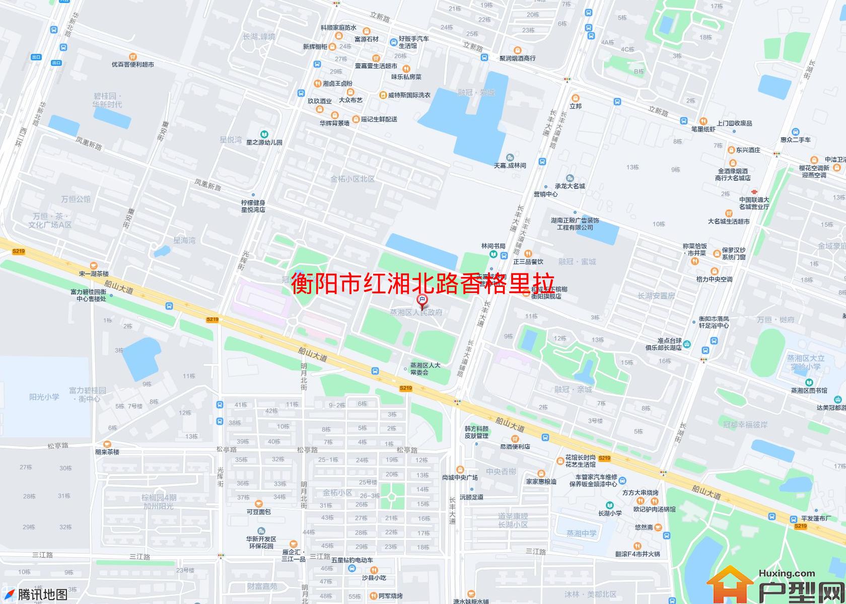 红湘北路香格里拉小区 - 户型网