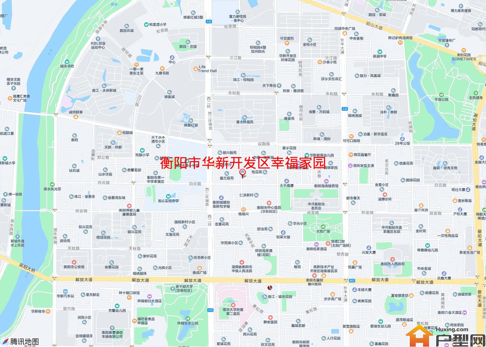 华新开发区幸福家园小区 - 户型网