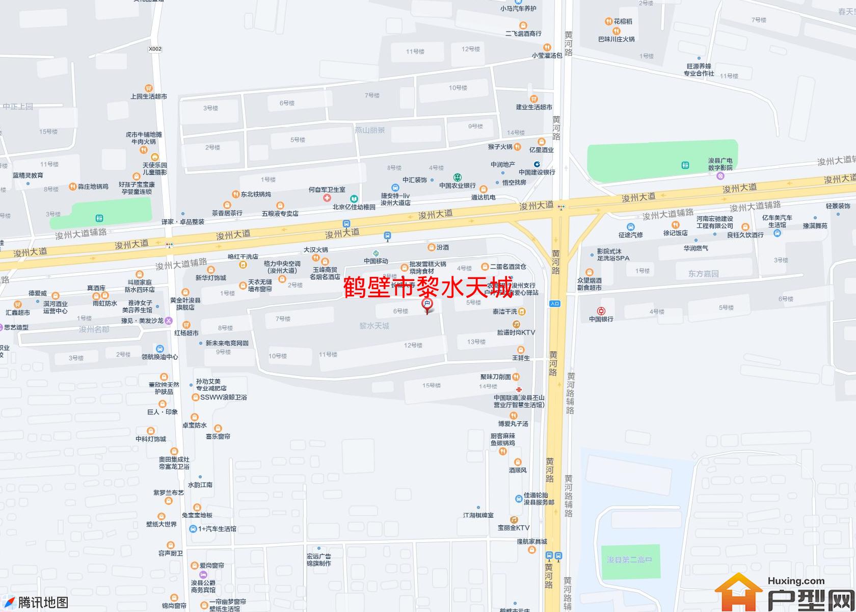 黎水天城小区 - 户型网