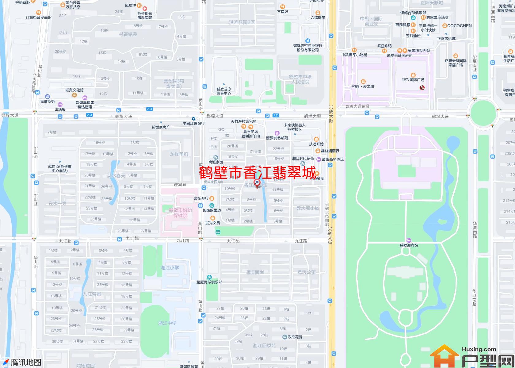 香江翡翠城小区 - 户型网
