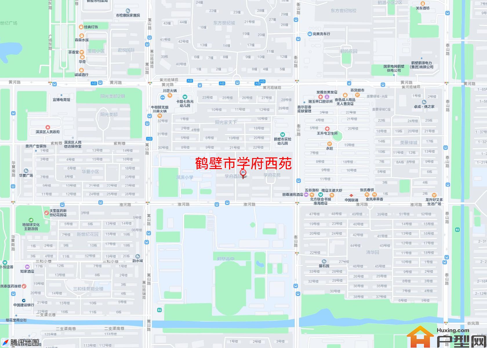 学府西苑小区 - 户型网
