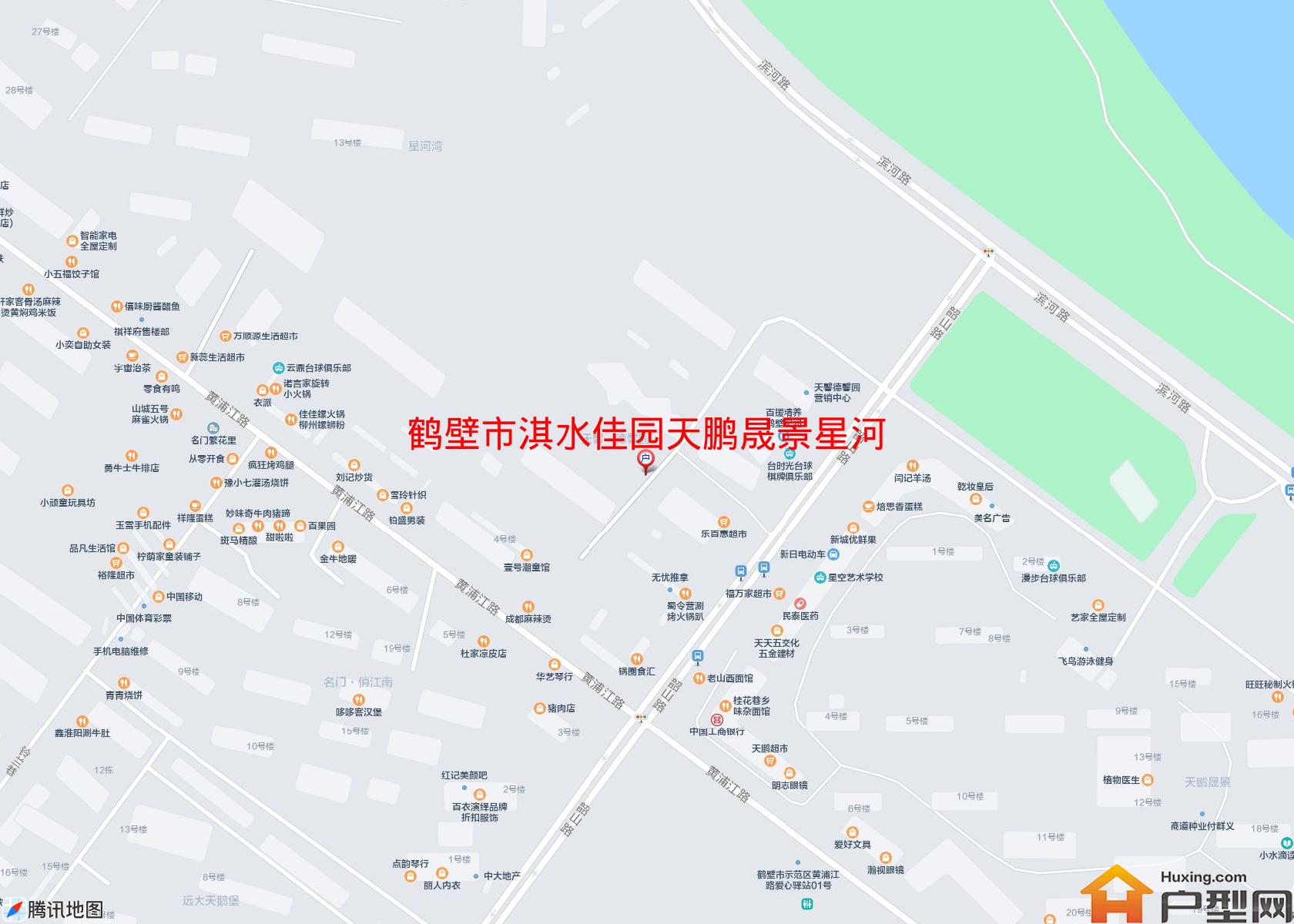 淇水佳园天鹏晟景星河小区 - 户型网