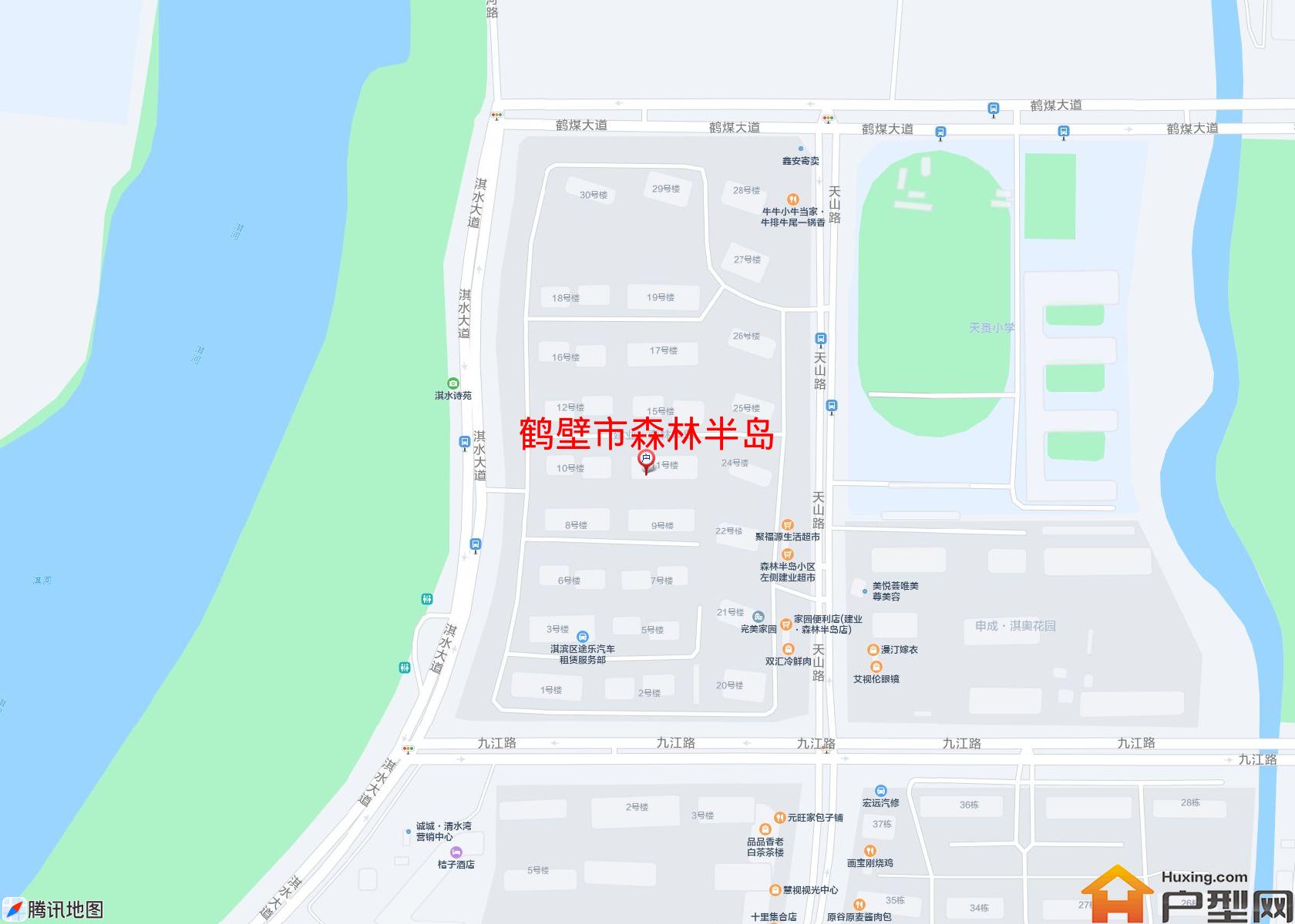 森林半岛小区 - 户型网