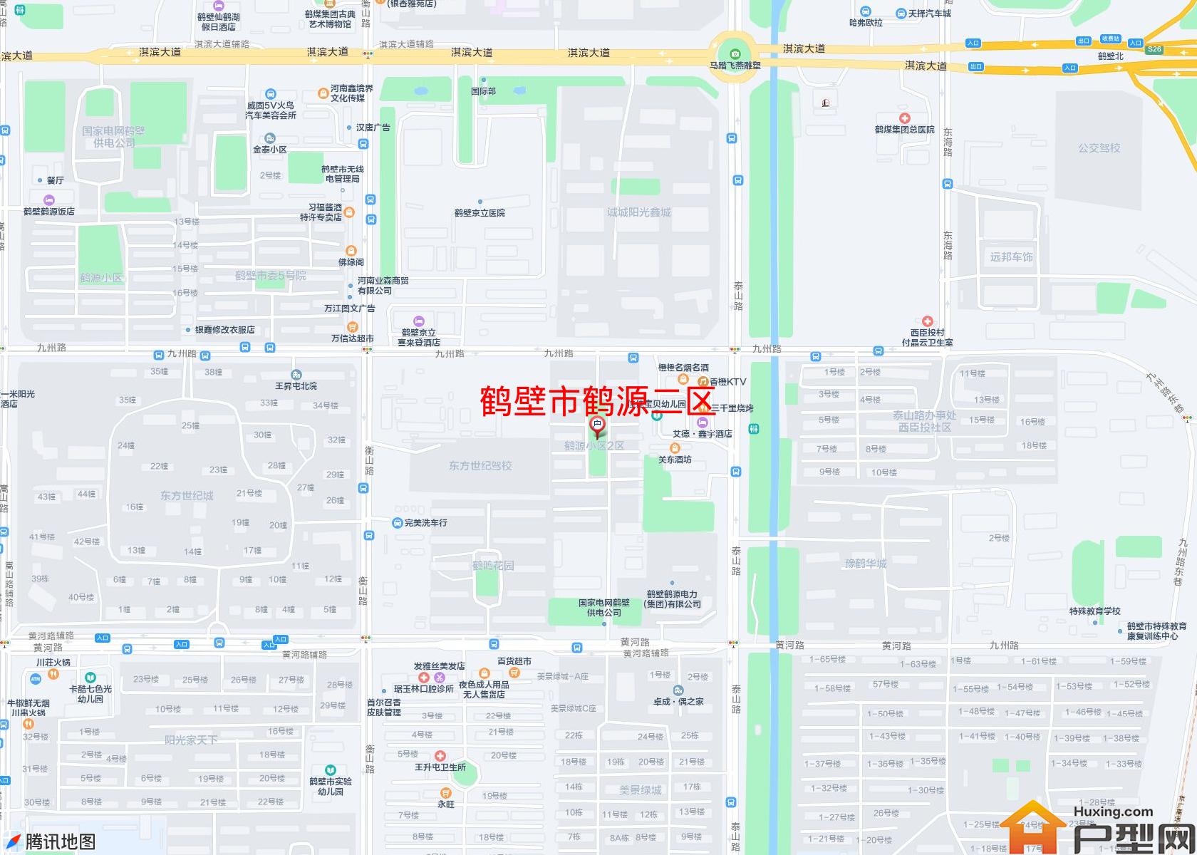鹤源二区小区 - 户型网