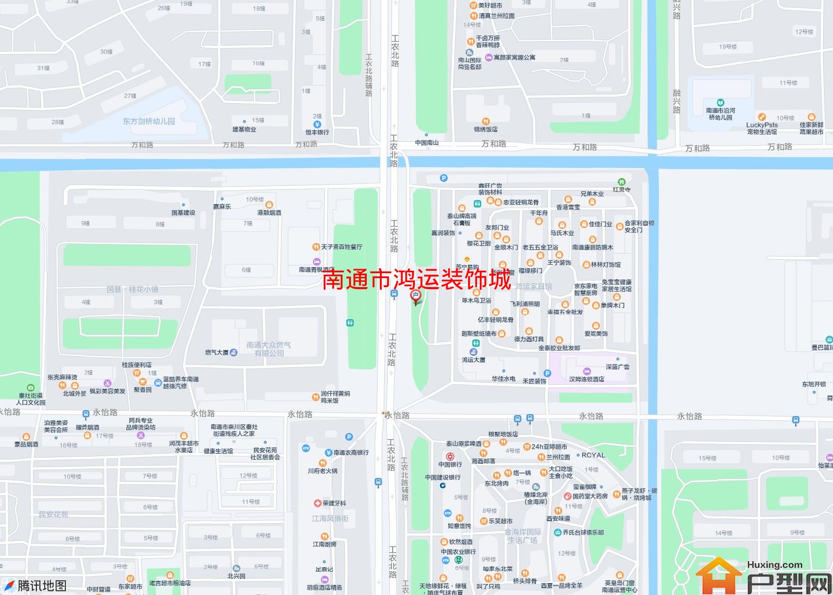 鸿运装饰城小区 - 户型网