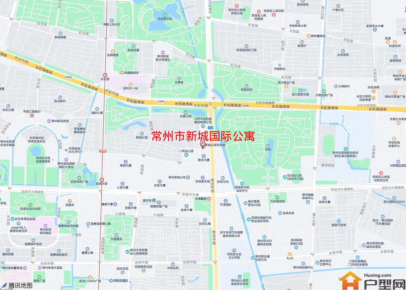 新城国际公寓小区 - 户型网