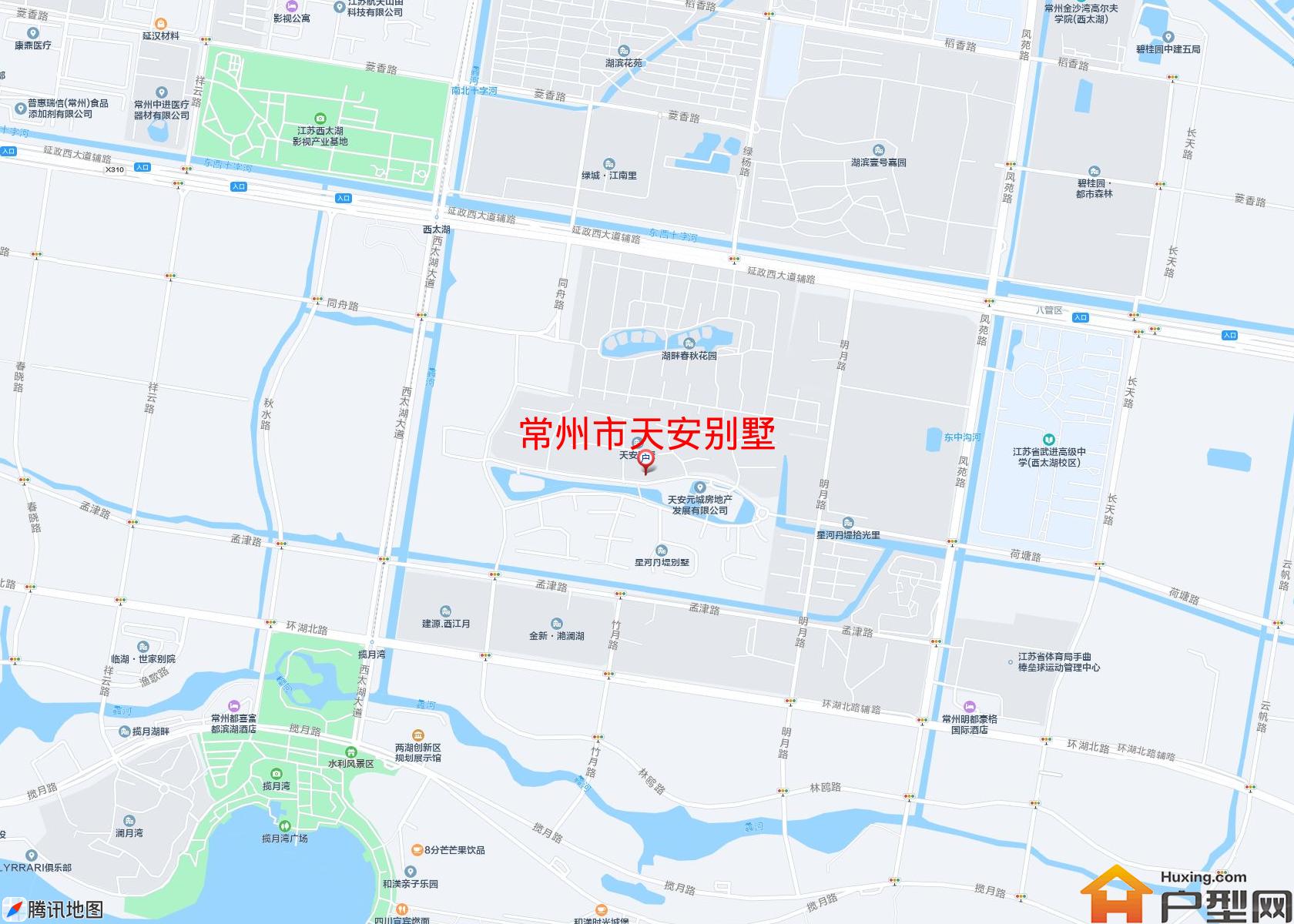 天安别墅小区 - 户型网