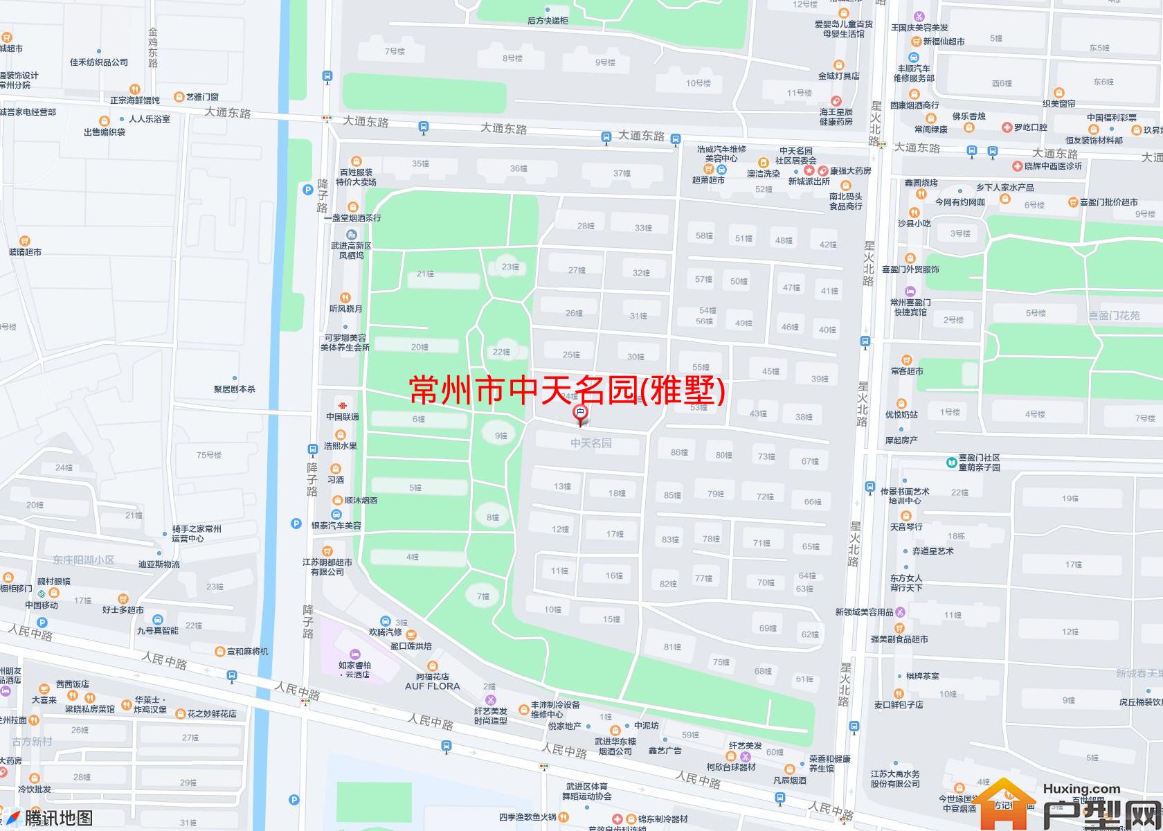 中天名园(雅墅)小区 - 户型网