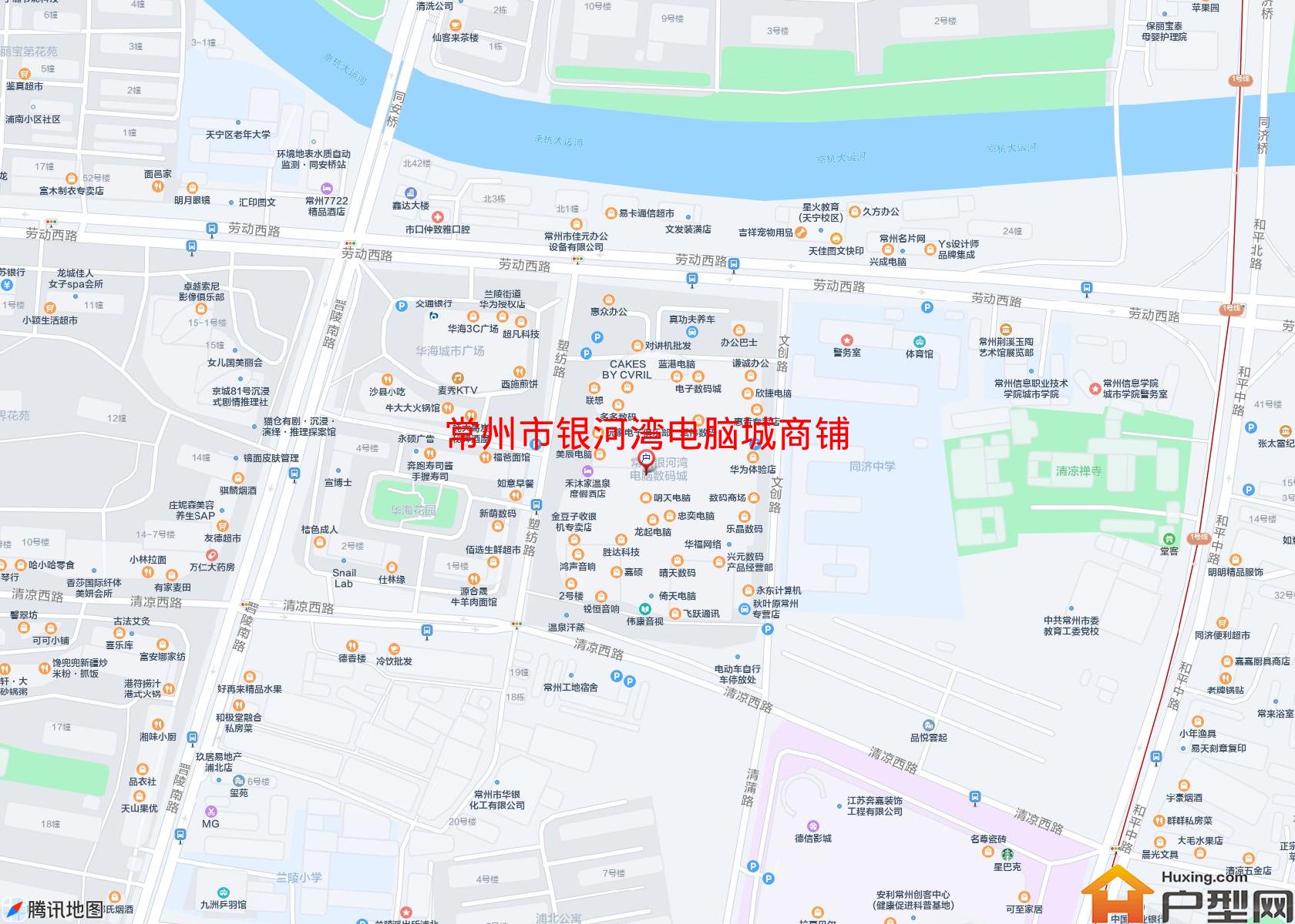 银河湾电脑城商铺小区 - 户型网