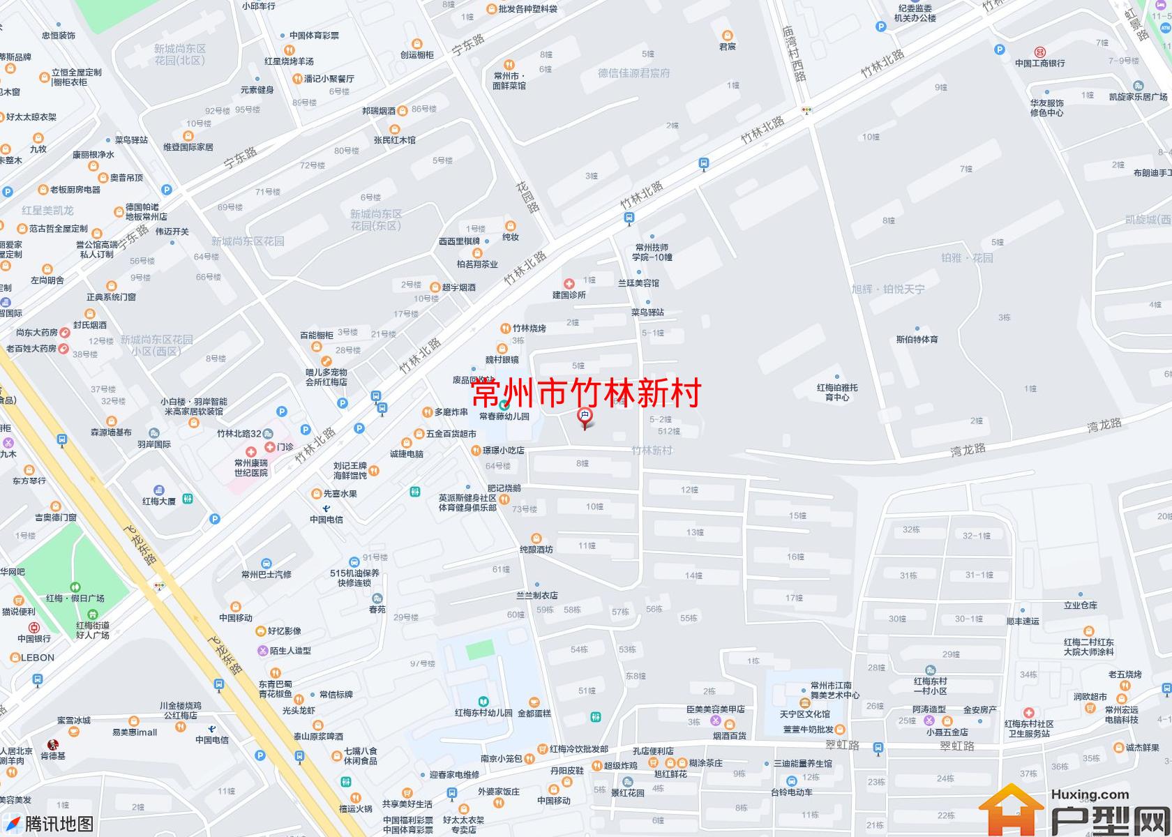 竹林新村小区 - 户型网
