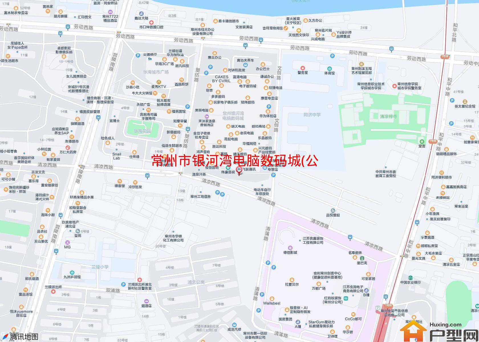 银河湾电脑数码城(公寓)小区 - 户型网