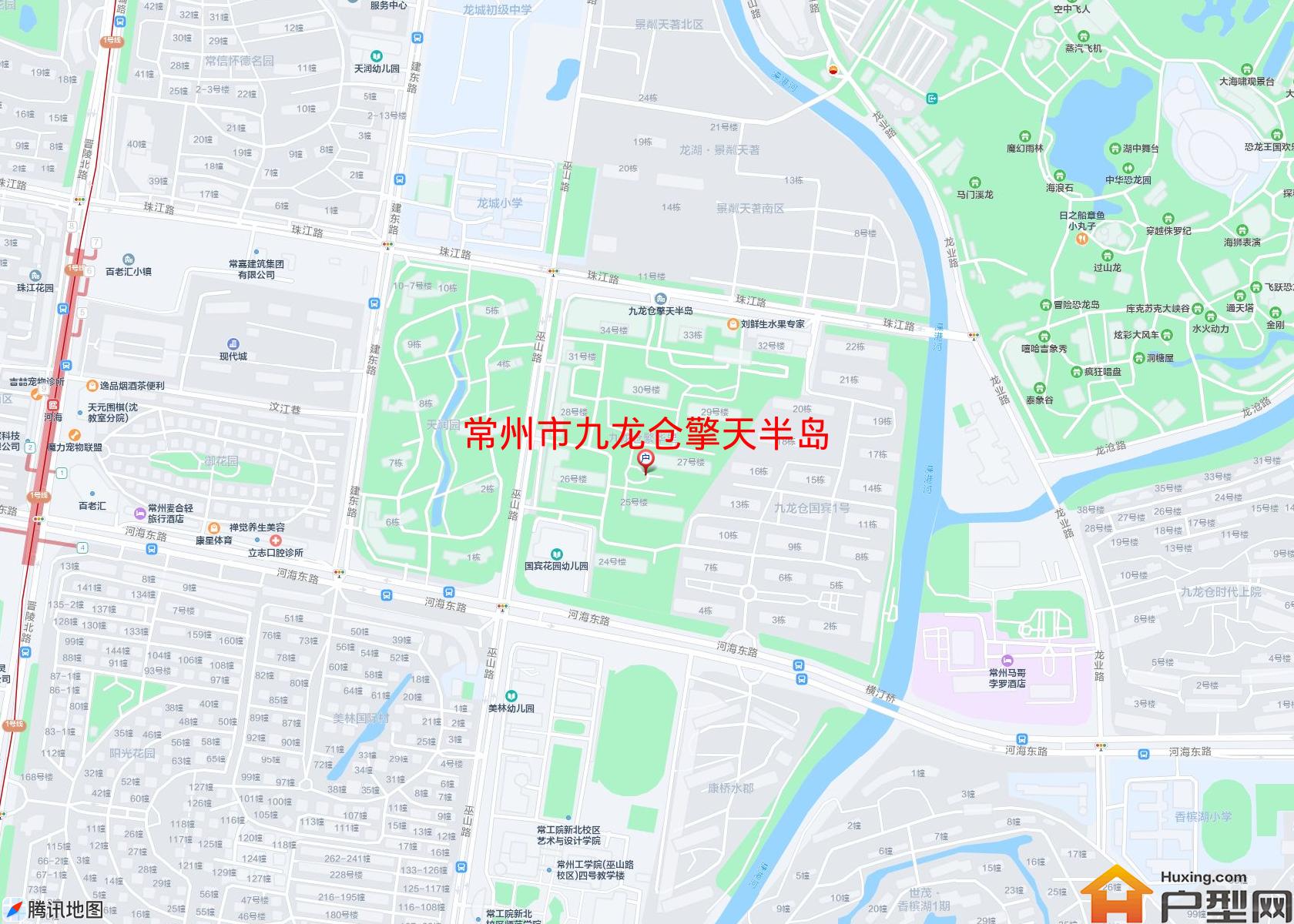 九龙仓擎天半岛小区 - 户型网
