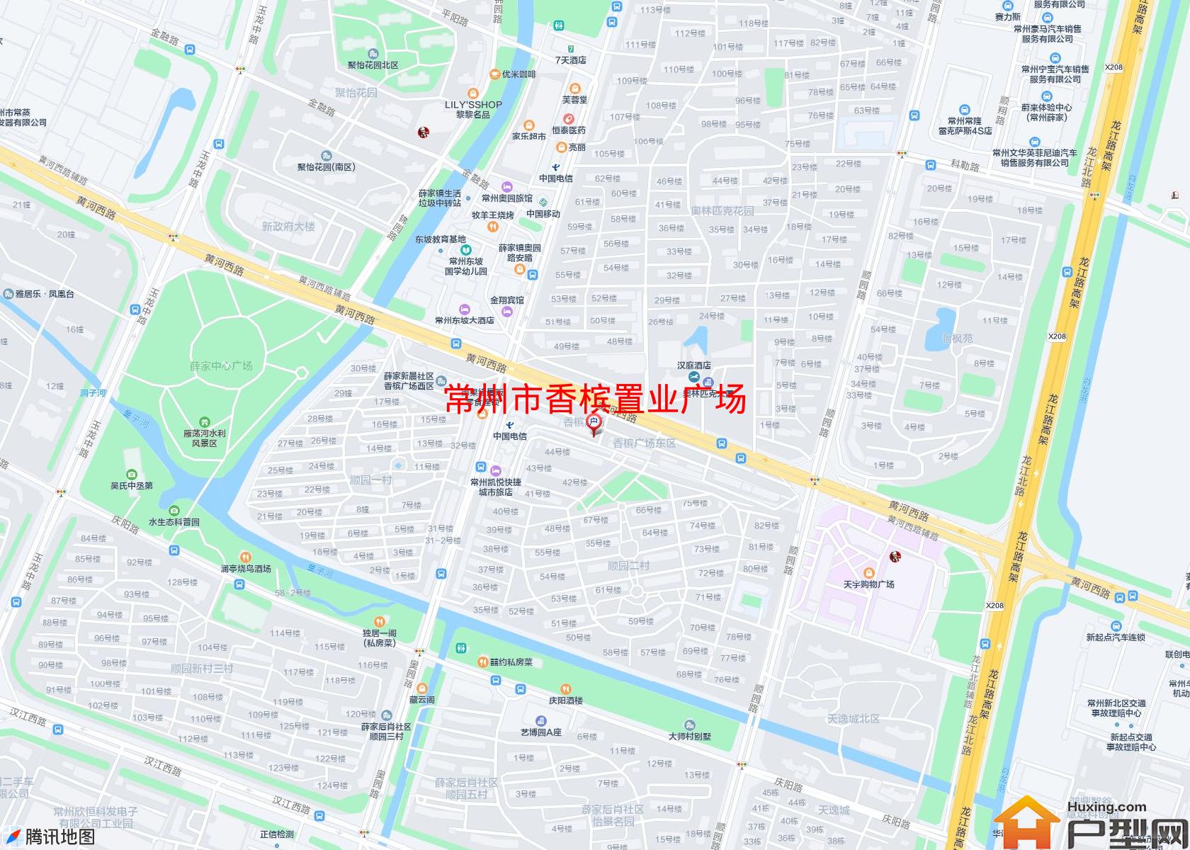 香槟置业广场小区 - 户型网