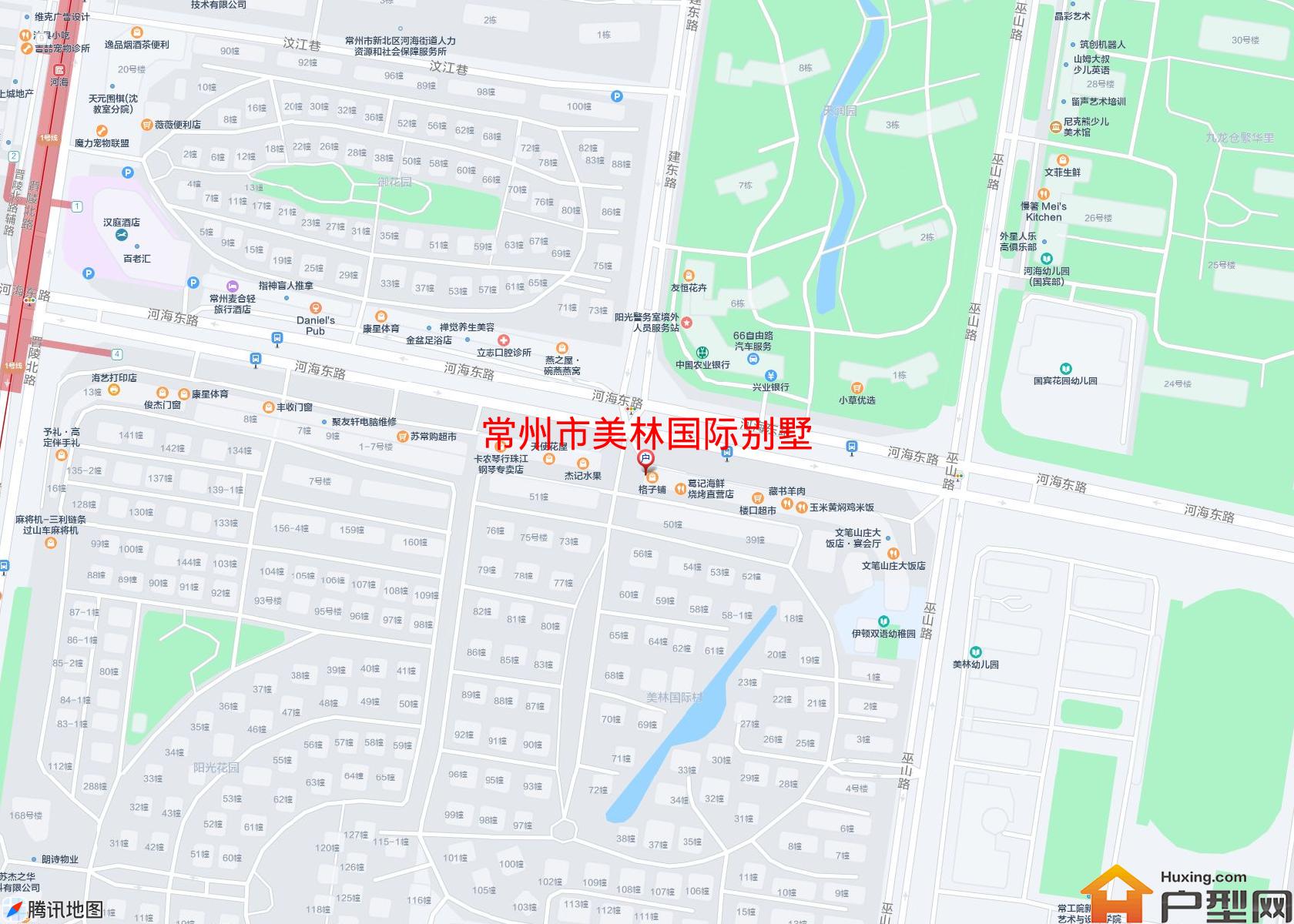 美林国际别墅小区 - 户型网