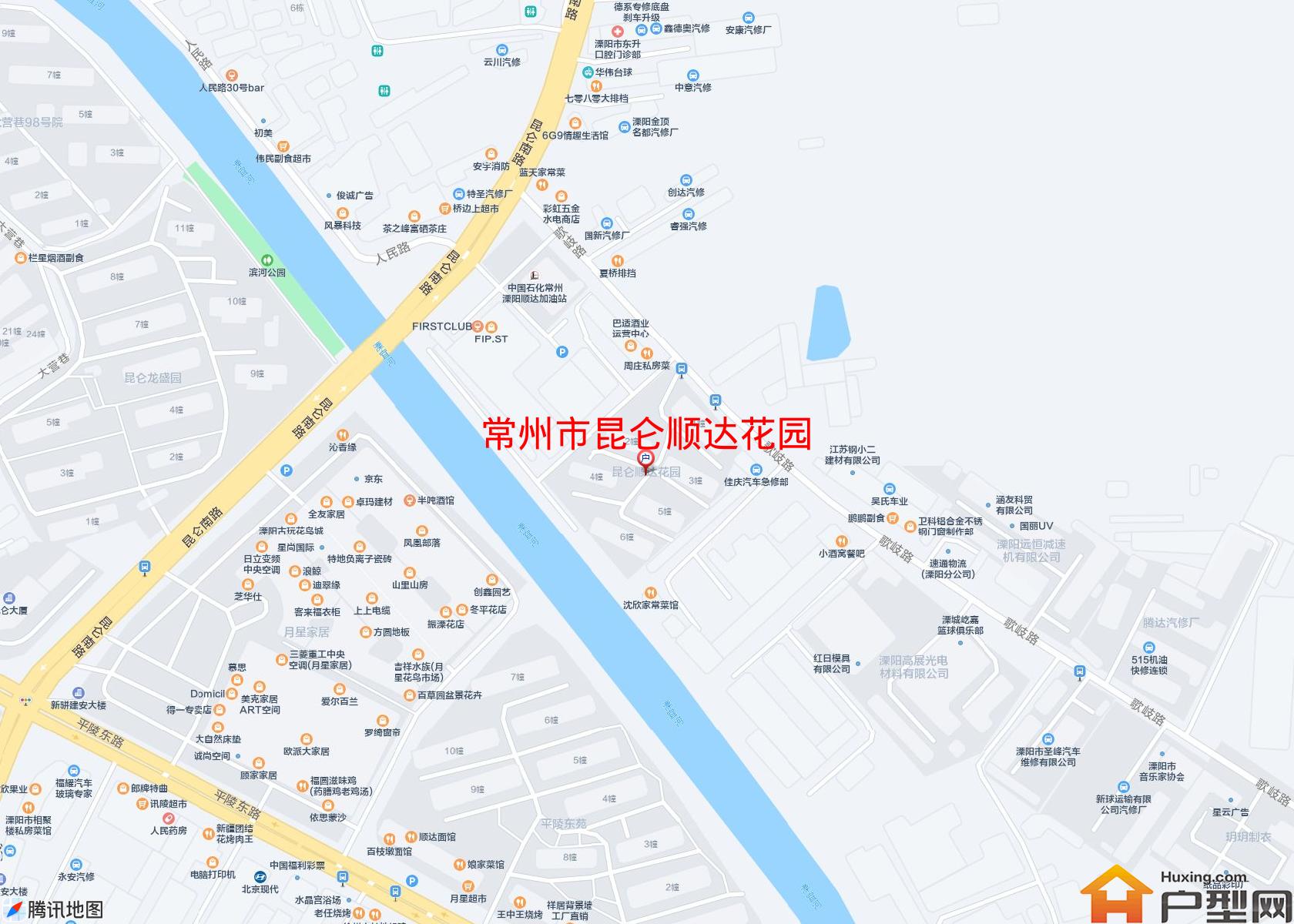 昆仑顺达花园小区 - 户型网