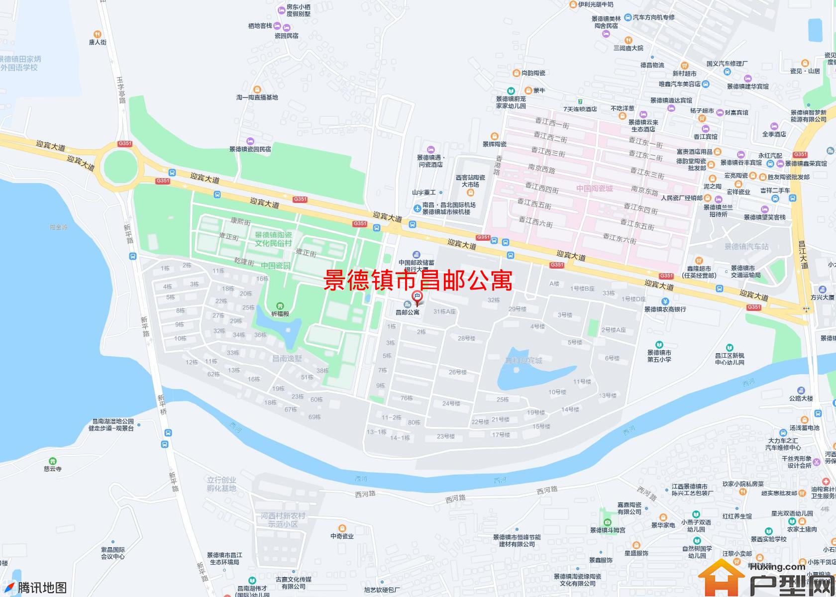 昌邮公寓小区 - 户型网