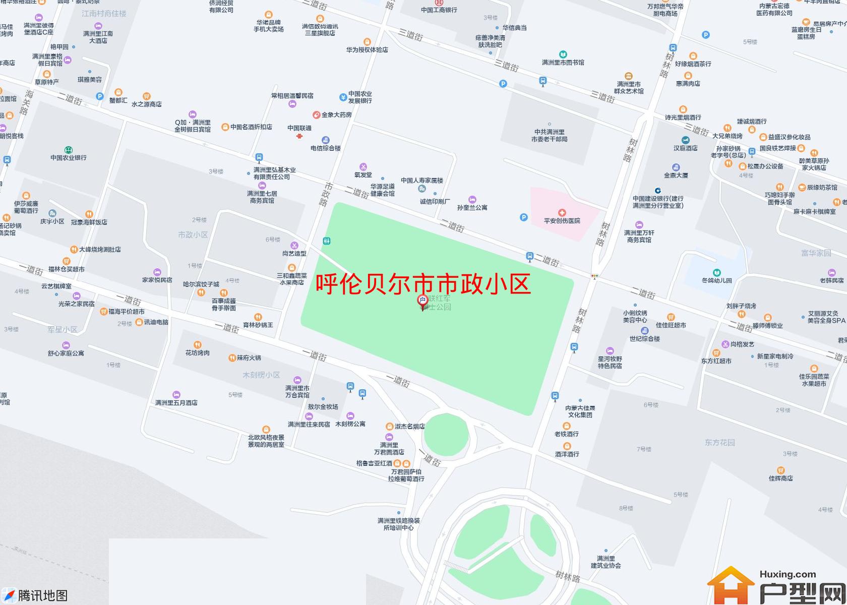 市政小区小区 - 户型网