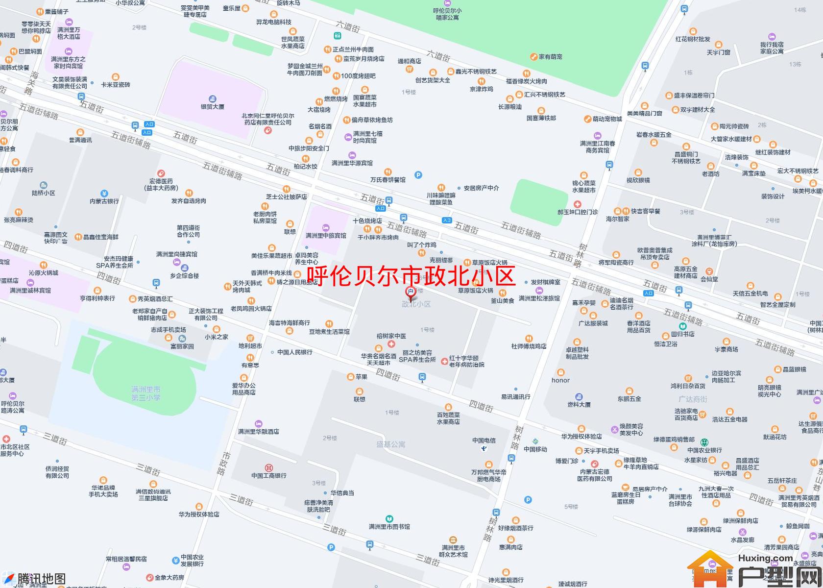 政北小区小区 - 户型网