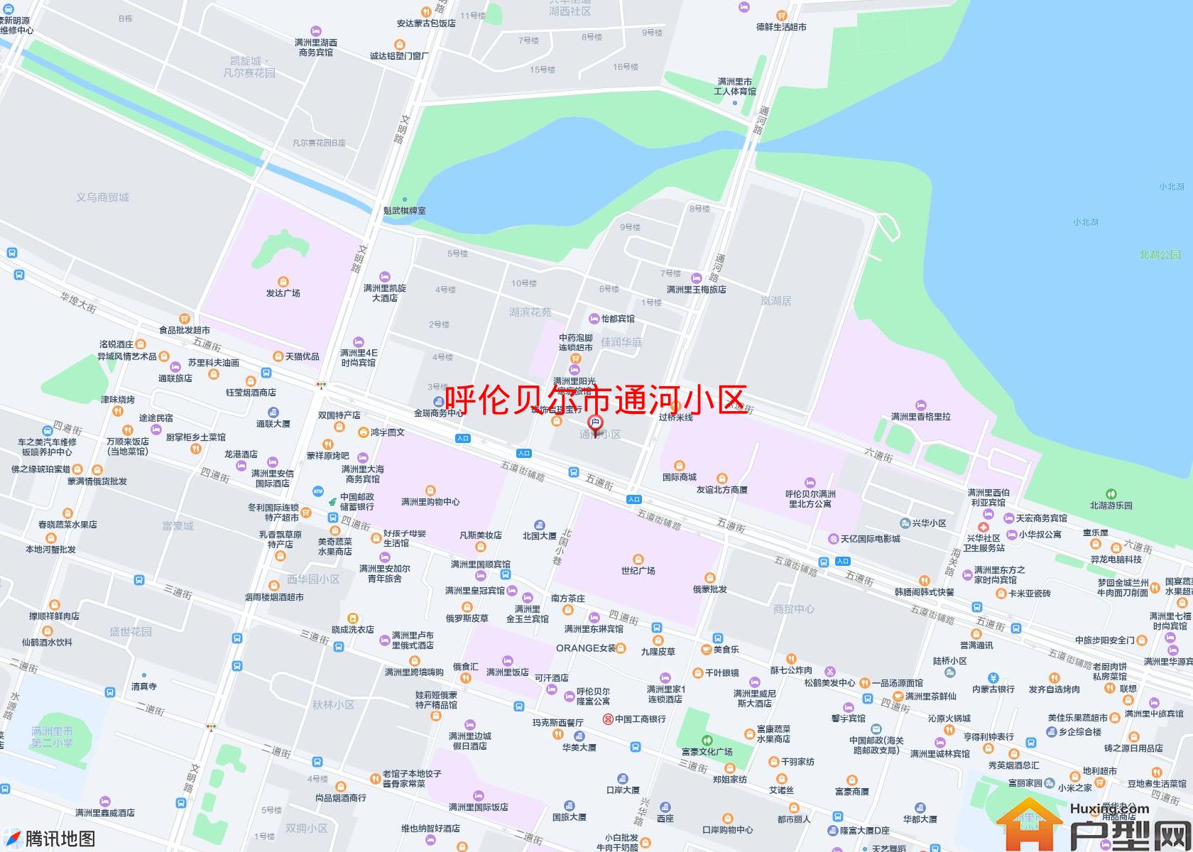 通河小区小区 - 户型网