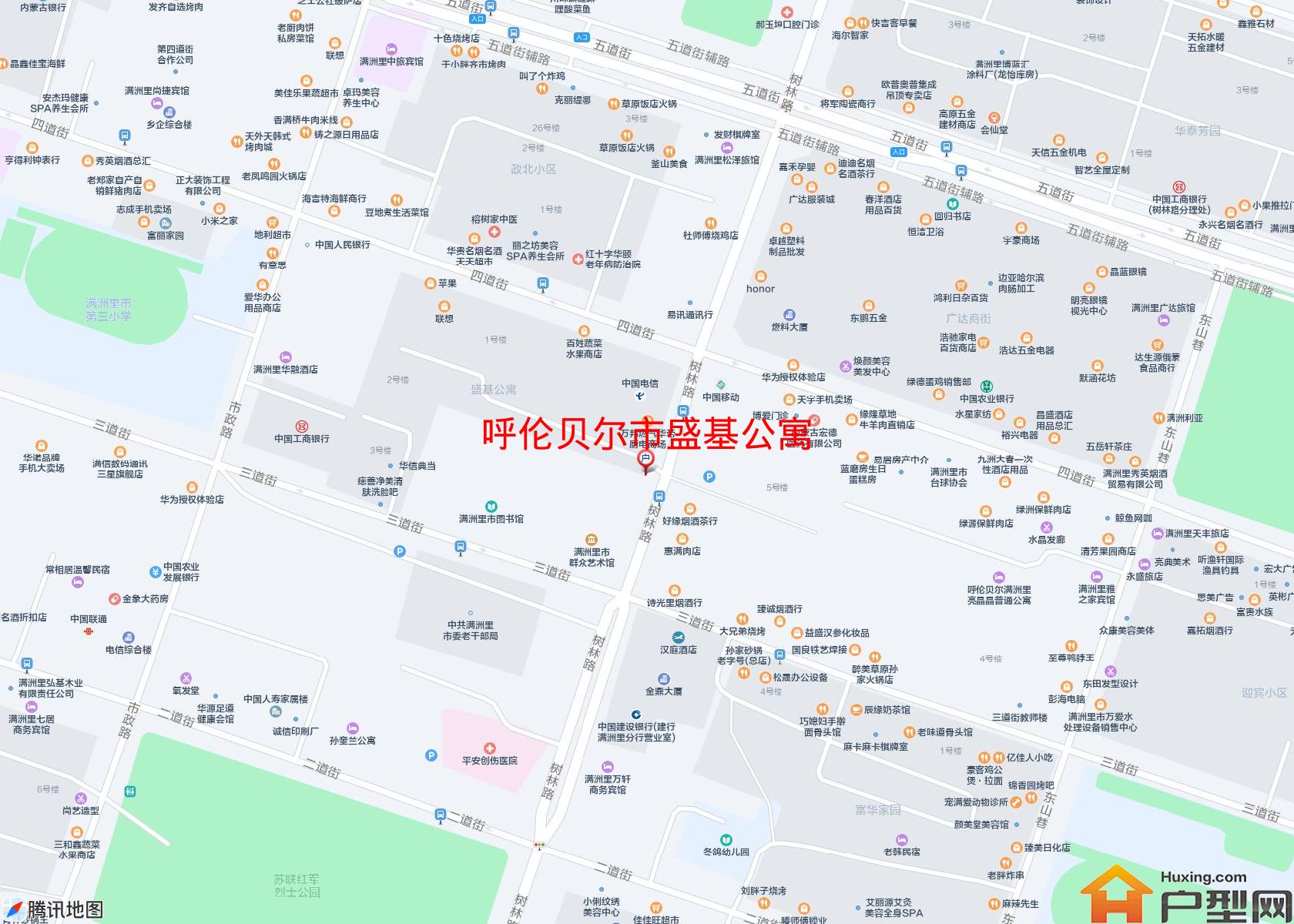 盛基公寓小区 - 户型网