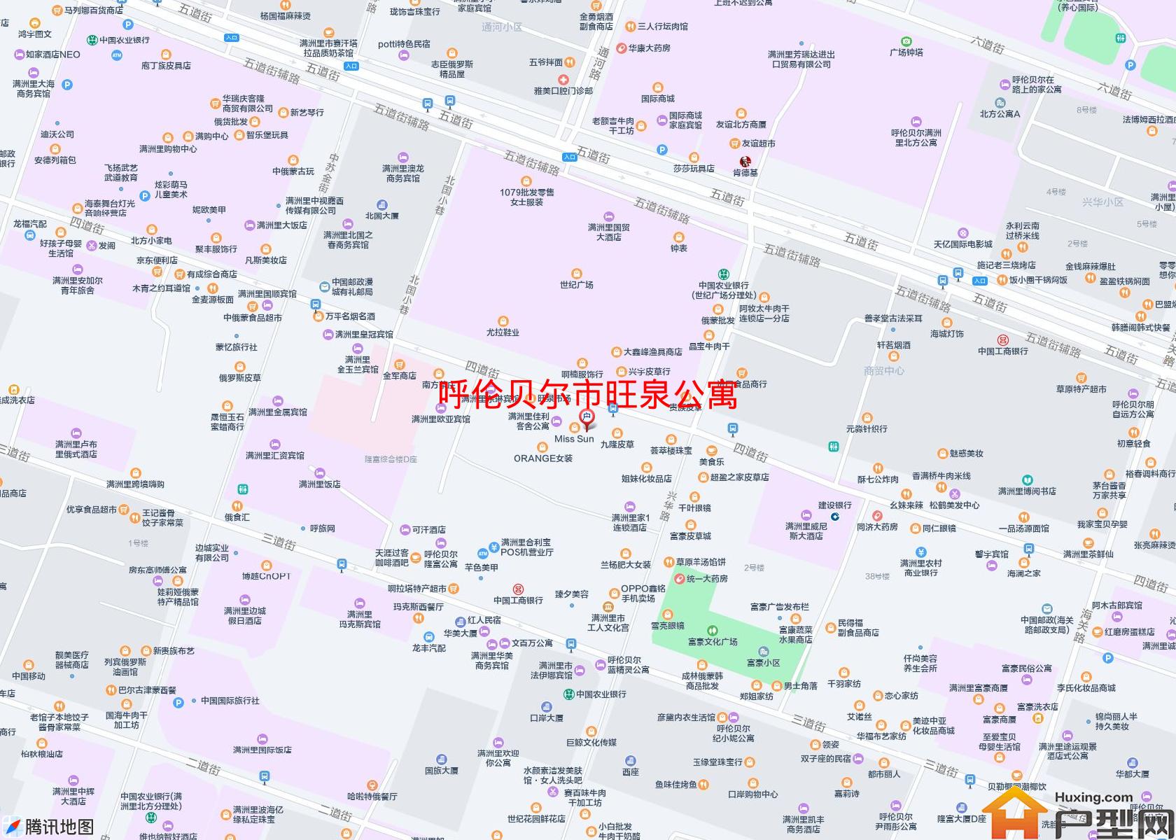 旺泉公寓小区 - 户型网
