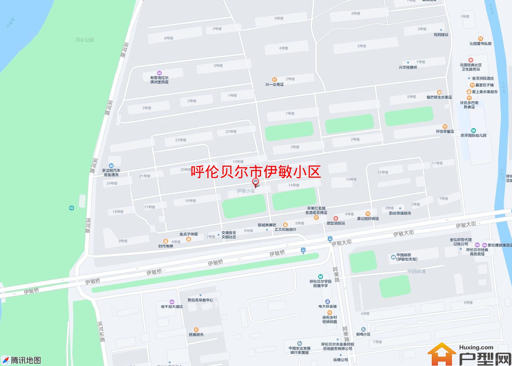 伊敏小区小区 - 户型网