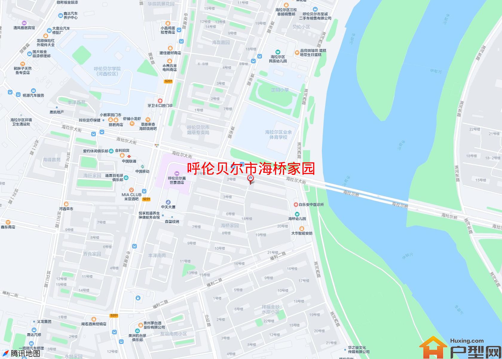 海桥家园小区 - 户型网