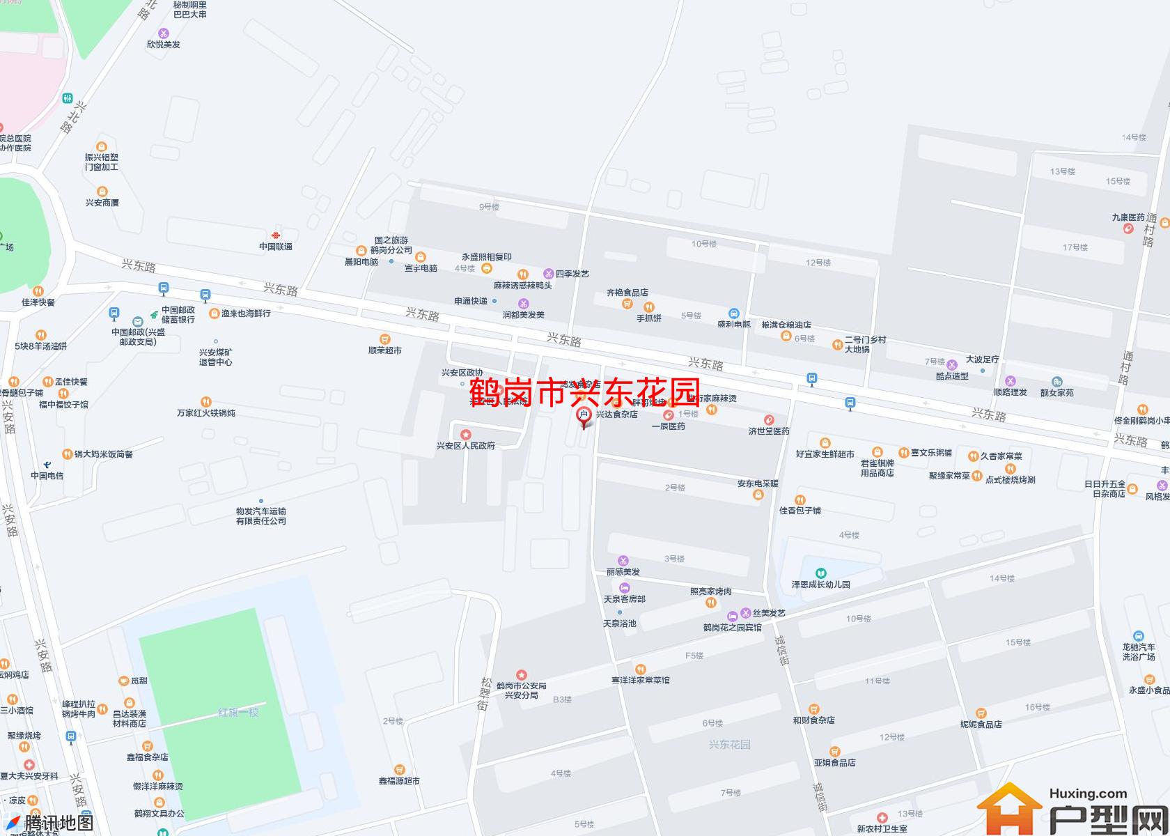 兴东花园小区 - 户型网