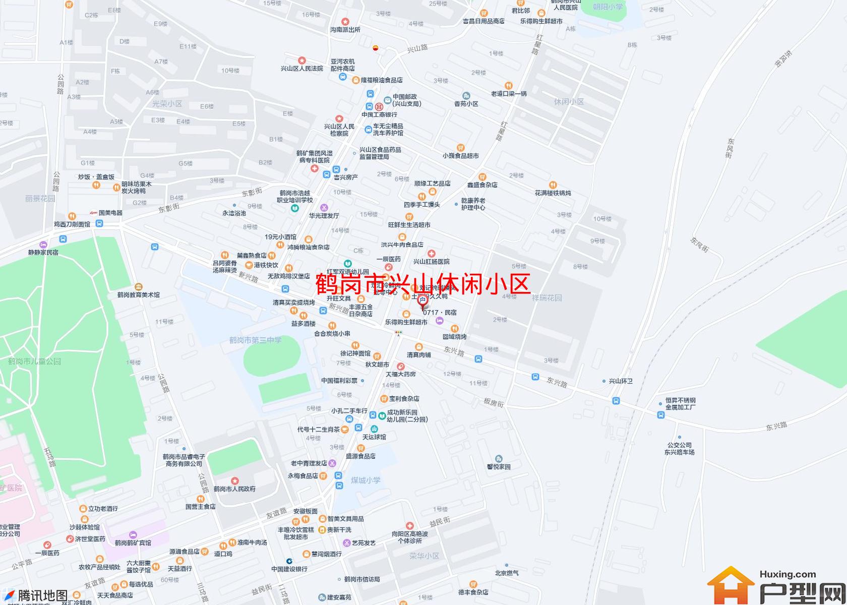 兴山休闲小区小区 - 户型网