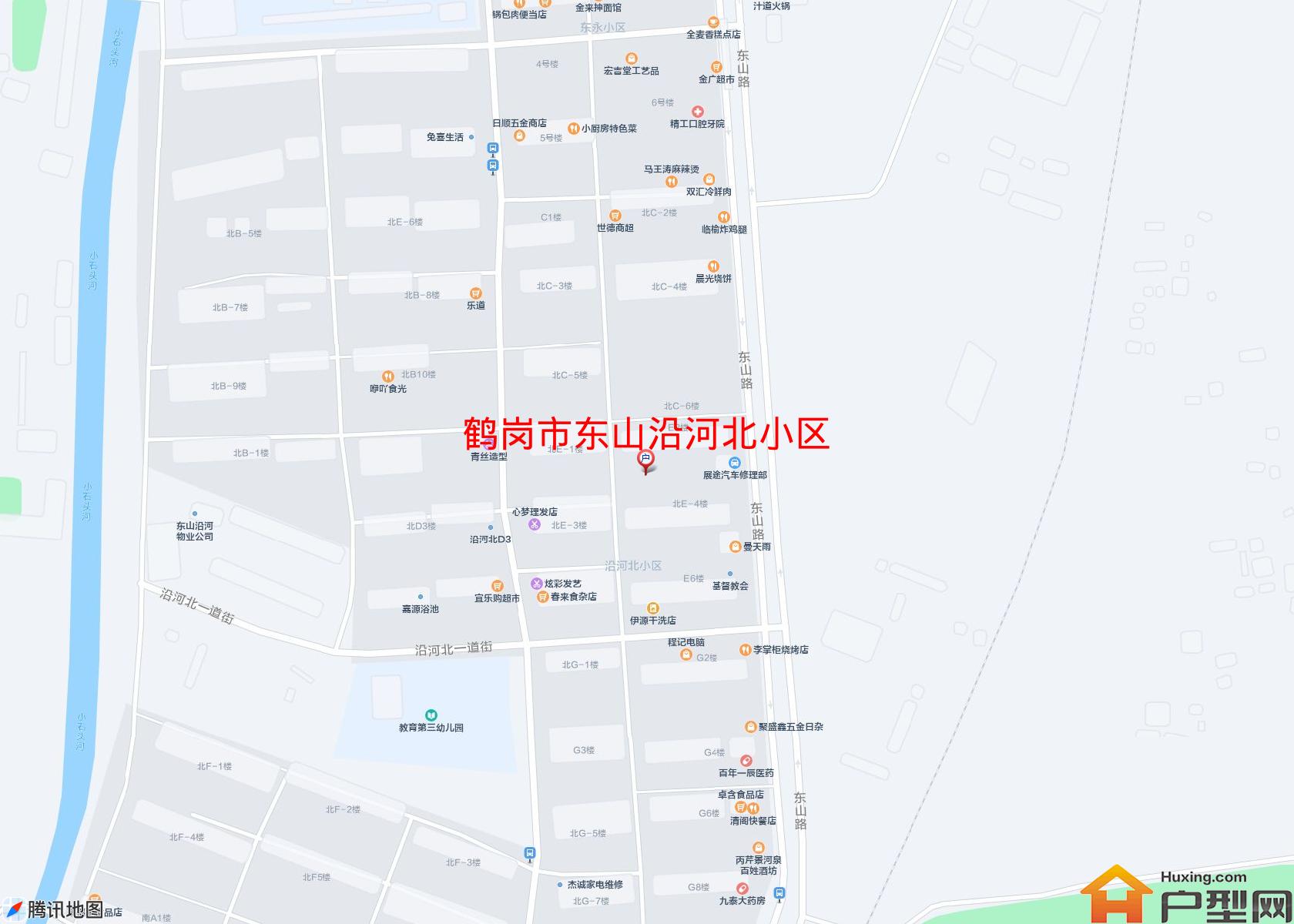 东山沿河北小区小区 - 户型网